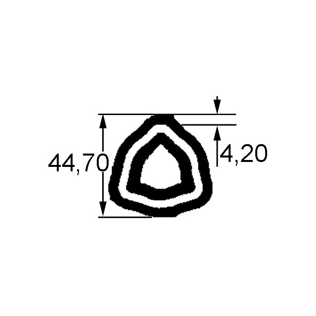Machoire 30,2X79,4 Tube Triangle SFT 44,7X4,2 référence fournisseur BYP204S66855
